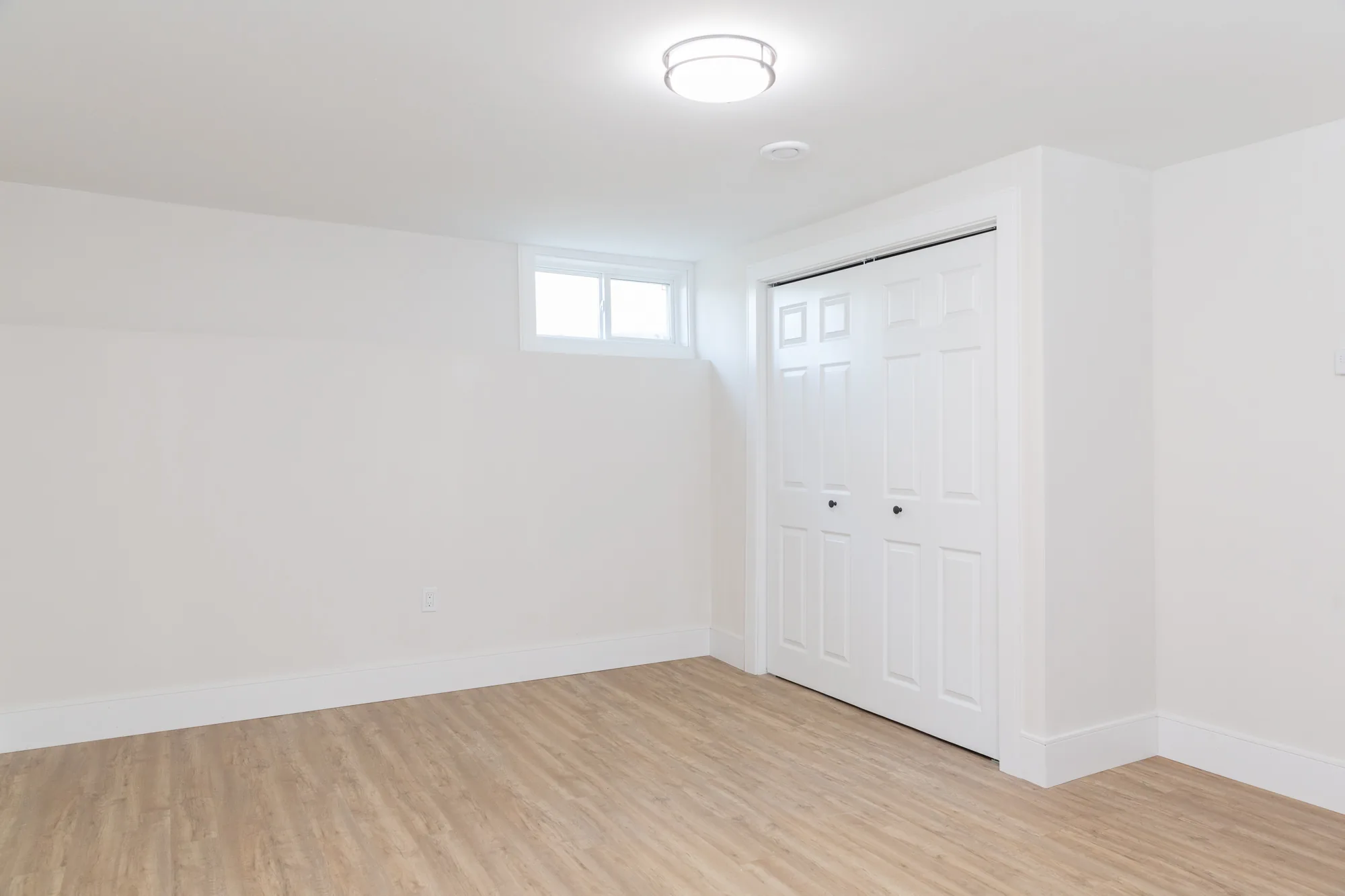 Donaldson Avenue — Basement Bed, after the renovation by MAD Design Interiors