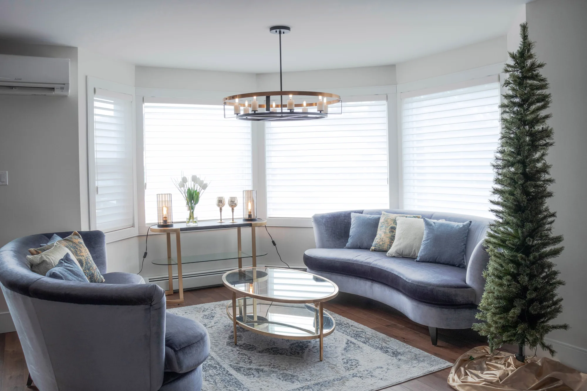 Spinnaker Drive — Living, after the renovation by MAD Design Interiors